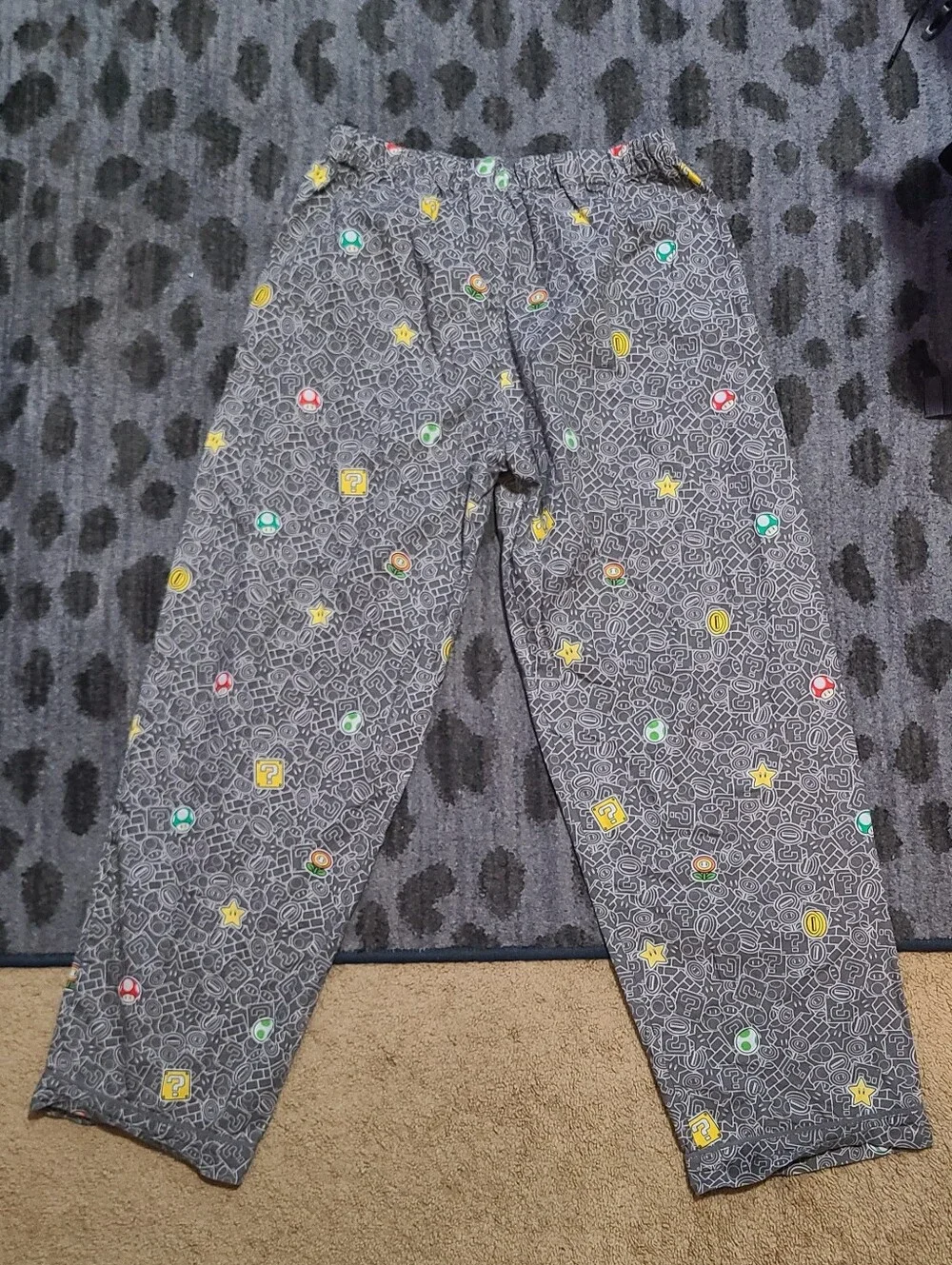 Potterybarn Teen Mario Pajama Pants sz M